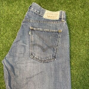 Levi's Strauss & Co Men's Jeans 34x32 Slim Straight Blue Denim Pants